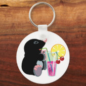 Porte-clés cocktail de dessin animé mole (Recto)