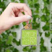 Porte-clés Cocktail Lime green (main)
