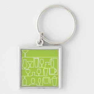Porte-clés Cocktail Lime green