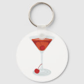 Porte-clés Cocktail Manhattan (Recto)