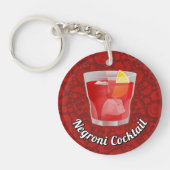 Porte-clés Cocktail Negroni (Devant)
