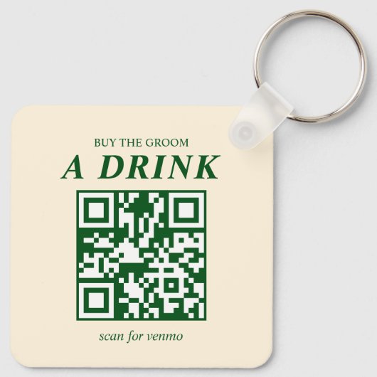 Porte-clés Cocktail Old Fashioned Célibataire Acheter Marié U (Dos)