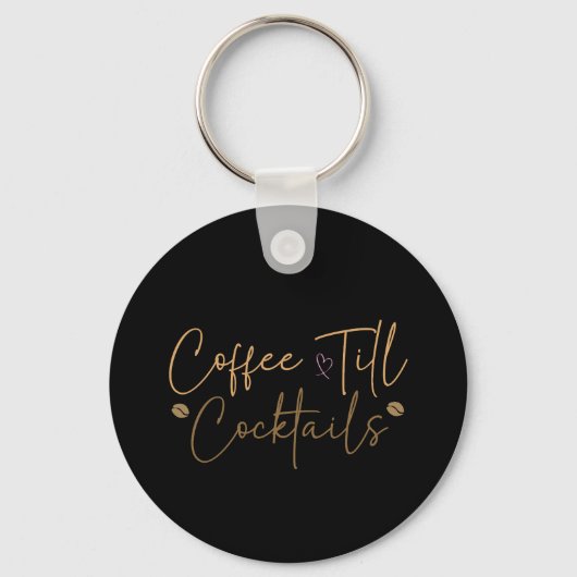 Porte-clés Cocktails au café (Recto)