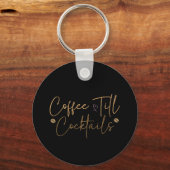 Porte-clés Cocktails au café (Recto)