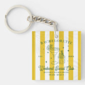 Porte-clés Cocktails d'été entre filles | Enterrement de vie  (Devant)