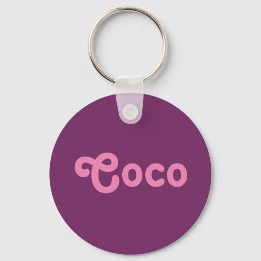 Porte-clés Coco (Recto)