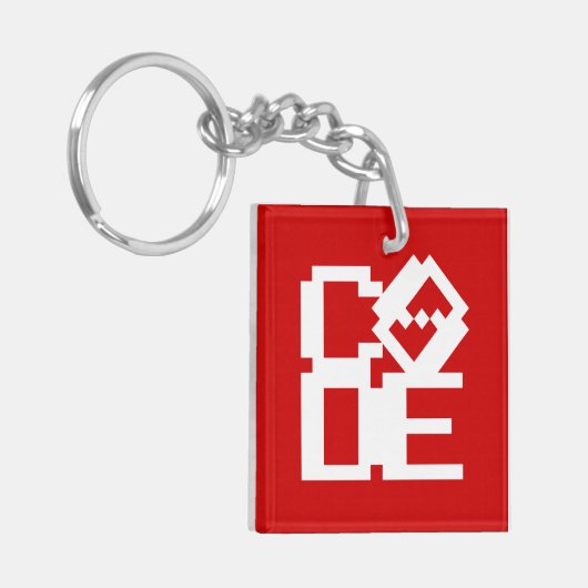 PORTE-CLÉS CODE (Devant gauche)