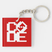 PORTE-CLÉS CODE (Dos)