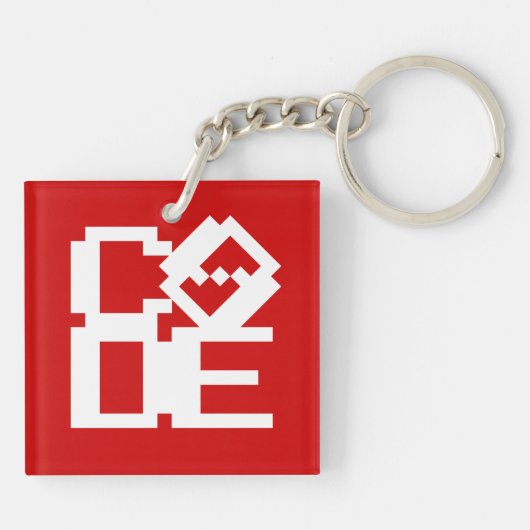 PORTE-CLÉS CODE (Dos)