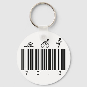 Porte-clés Code barre 70.3