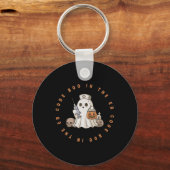 Porte-clés Code Boo Dans L'Er Nurse Halloween Cute Ghost Spoo (Recto)