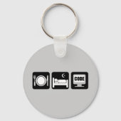 Porte-clés code de sommeil (Recto)