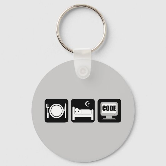 Porte-clés code de sommeil (Recto)