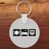 Porte-clés code de sommeil (Recto)