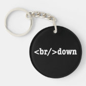 Porte-clés code HTML (Devant)