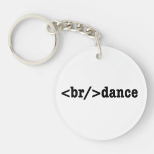 Porte-clés code HTML de rupture