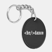 Porte-clés code HTML de rupture (Devant gauche)