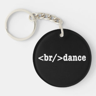 Porte-clés code HTML de rupture