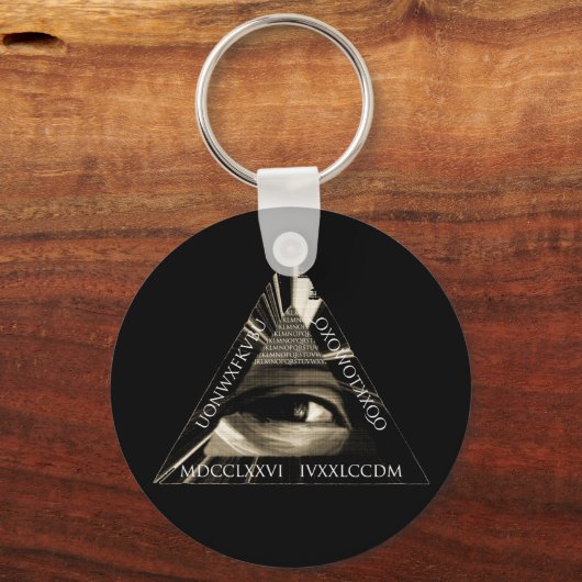 Porte-clés Code Illuminati (Recto)