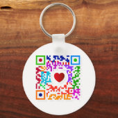 Porte-clés Code QR (Recto)
