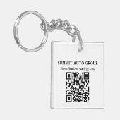 Porte-clés Code QR Cadeau pour concessionnaire automobile ou (Devant gauche)