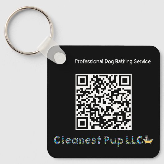 Porte-clés Code QR CP (Recto)