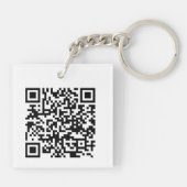 Porte-clés Code QR de la commande Cat (Dos)