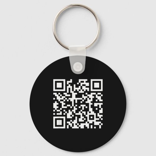 Porte-clés Code Qr Drôle N'Étais Pas Une Petite Btch Citation (Recto)