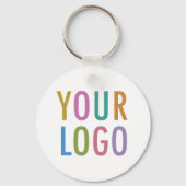 Porte-clés code QR en aluminium pour logo d'entrep (Verso)