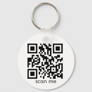 Porte-clés Code QR en cas de perte d'analyse