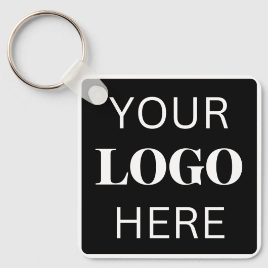 Porte-clés Code QR Entreprise de base (Recto)