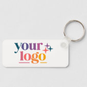Porte-clés Code QR Logo Personnalisé Marque (Recto)