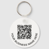 Porte-clés Code QR moderne promu (Recto)