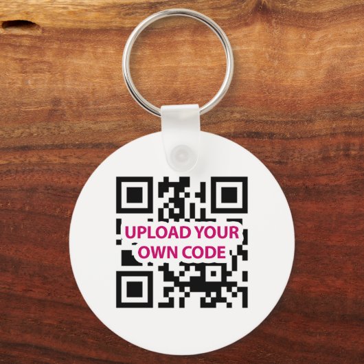 Porte-clés Code QR personnalisable (Recto)