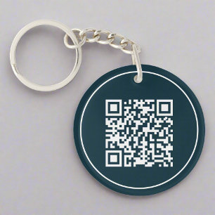 Porte-clés Code QR personnalisé Entreprise sans contact