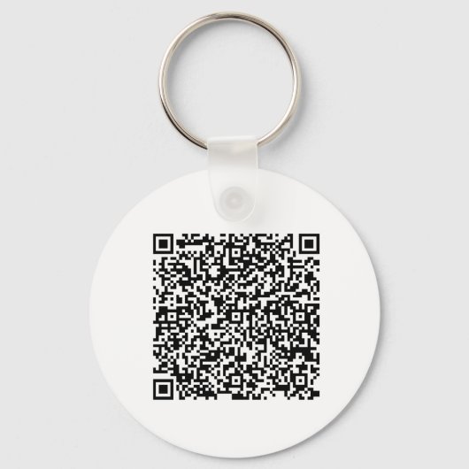 Porte-clés Code QR personnalisé et logo de marque professionn (Verso)