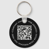 Porte-clés Code QR personnalisé pour la promotion  (Recto)