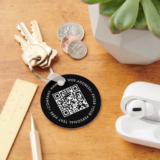Porte-clés Code QR personnalisé pour la promotion  (Bureau)