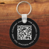 Porte-clés Code QR personnalisé pour la promotion  (Recto)