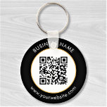 Porte-clés Code QR personnalisé Texte Or moderne Blanc Entrep<br><div class="desc">Téléchargez un code QR, ajoutez du texte et créez facilement votre porte - clé personnalisé. Cliquez sur MODIFIER pour modifier la couleur ou la couleur du texte de l'arrière - plan. Vous pouvez TRANSFÉRER ce DESIGN sur d'autres produits Zazzle et l'ajuster à la plupart des articles Zazzle. Les conceptions Studio...</div>