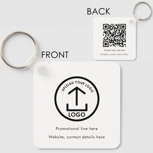 Porte-clés Code QR Promo du logo professionnel