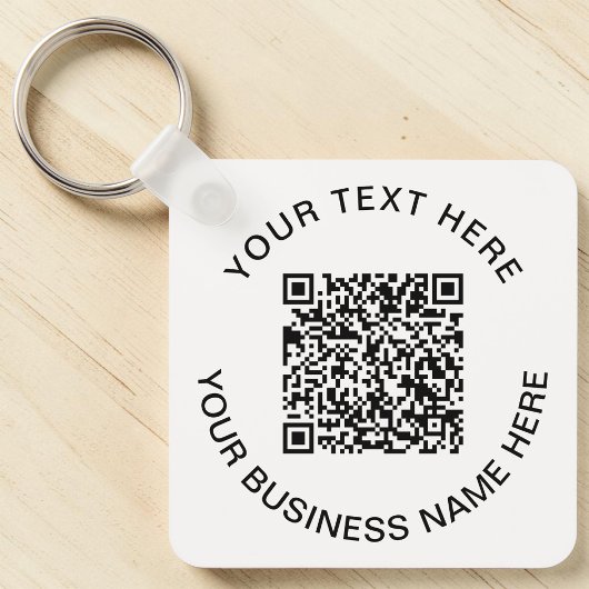 Porte-clés Code QR promotionnel