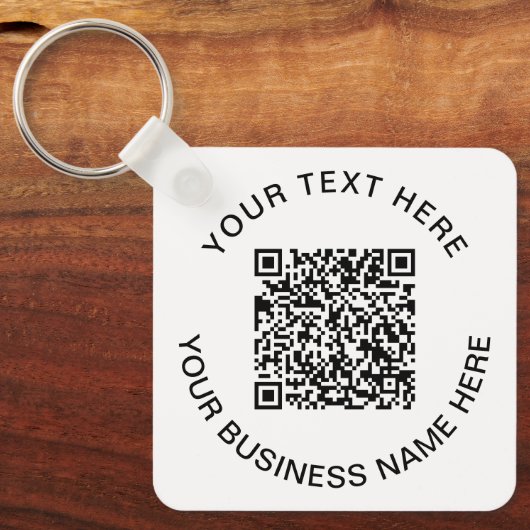 Porte-clés Code QR promotionnel (Recto)