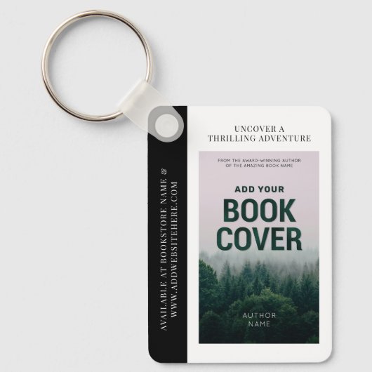 Porte-clés Code QR promotionnel de l'enregistreur de couvertu (Recto)