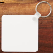Porte-clés Code QR simple promotionnel (Verso)