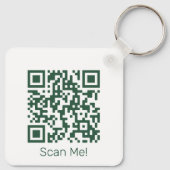 Porte-clés Code QR - Téléchargez votre propre code QR (Dos)