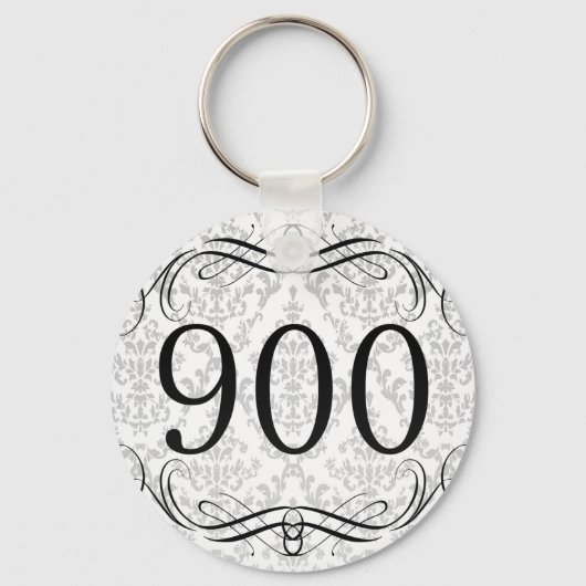 Porte-clés Code régional 900 (Recto)