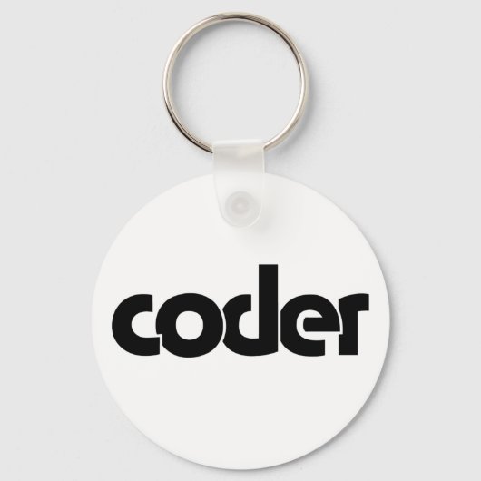 Porte-clés Coder (Recto)