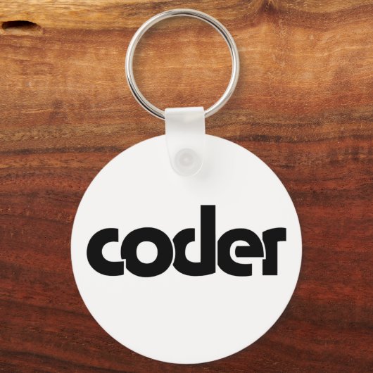 Porte-clés Coder (Recto)