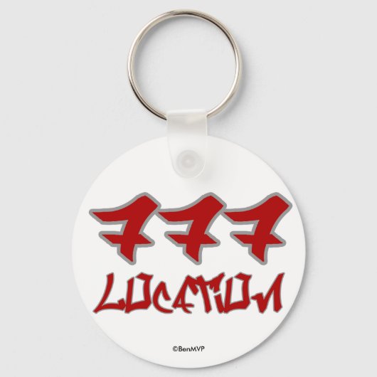 Porte-clés Codes régionaux (Recto)